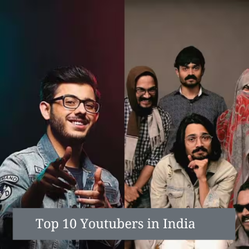 top 10 youtubers in india